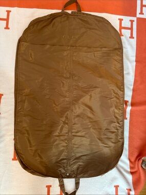 Gucci Brown Nylon Travel Garment Bag 2 Handles Men Women Luggage  Good Vintage